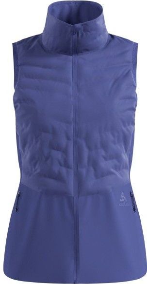 Odlo Womens Vest Zeroweight Insulator Hardloopbodywarmer (Dames |blauw)