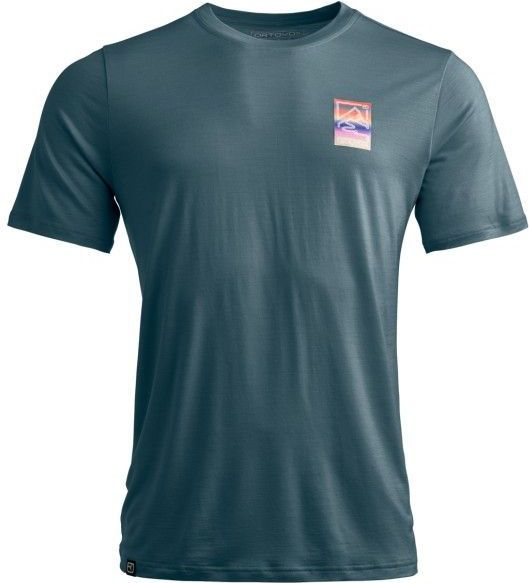 Ortovox - 140 Cool Mountain Gradient - T-Shirt - Grijs - 50% Wol, 50% Lyocell