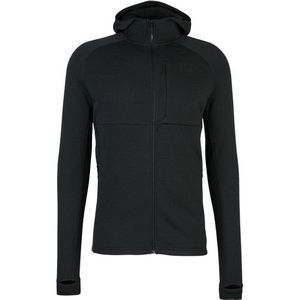 Stoic MerinoFleece240 StorforsSt Zip Hoody Merinohoodie (Heren |zwart)