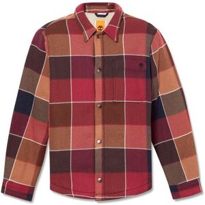 Timberland Sherpa Lined Plaid Overshirt Vrijetijdsjack (Heren |rood)