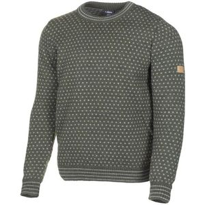 Ivanhoe of Sweden Sverre Crewneck Wollen trui (Heren |grijs)