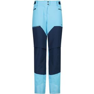 CMP Womens Pant Twill Skibroek (Dames |blauw |waterdicht)