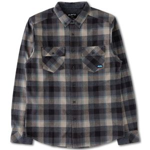 KAVU Buffaroni Overhemd (Heren |grijs)