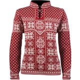 Dale of Norway Womens Peace Sweater Wollen trui (Dames |rood)