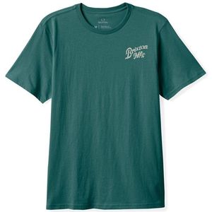 Brixton Rothwell S/S TLRT T-shirt (Heren |turkoois)