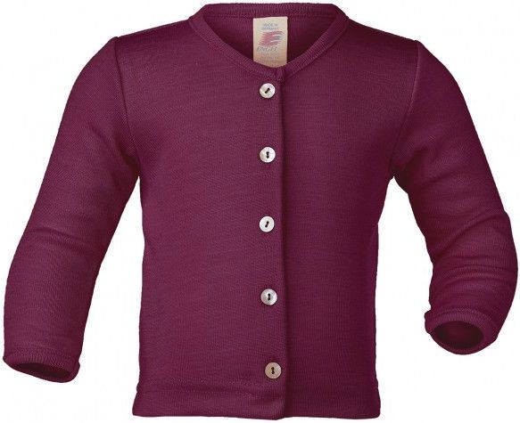 Engel - BabyCardigan - Cardigan - Purper - 70% Wol 30% Zijde