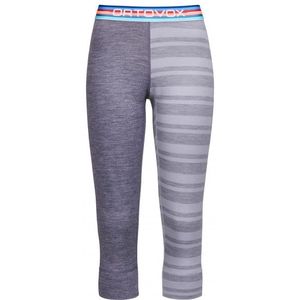 Ortovox Womens 185 RockNWool Short Pants Merino-ondergoed (Dames |grijs)