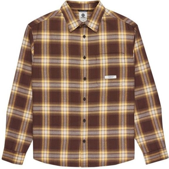 Element - All Season - Overhemd - Lange Mouwen - Biologisch Katoen - Regular Fit