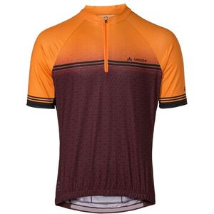 Vaude Posta Half-Zip Tricot II Fietsshirt (Heren |rood)