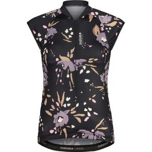 Maloja Womens VilsaM Top Fietshemd (Dames |zwart/grijs)