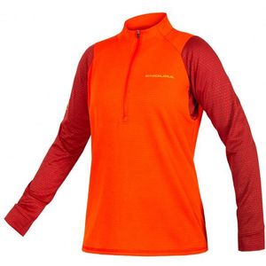 Endura Womens Singletrack Fleece Fleecetrui (Dames |rood)