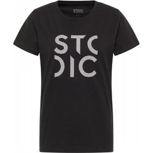 Stoic Womens Organic Cotton HeladagenSt S/S T-shirt (Dames |zwart)
