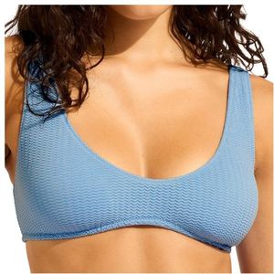 Seafolly Womens Sea Dive Multi Fit Longline Top Bikinitop (Dames |blauw)