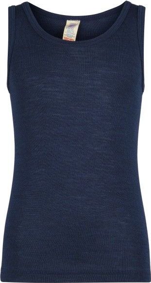 Engel - Kinder-Achselhemd - Blauw - Zijden Ondergoed