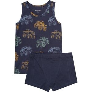 Minymo - Ondergoed Set AOP - Blauw - Kinderen