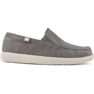 Walk in Pitas WP150 Slip On Washed Sneakers (Heren |wit)