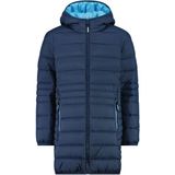 CMP - Lange Jas - Blauw - Isolerend - Capuchon