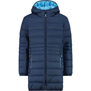 CMP - Lange Jas - Blauw - Isolerend - Capuchon