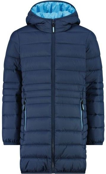 CMP - Lange Jas - Blauw - Isolerend - Capuchon