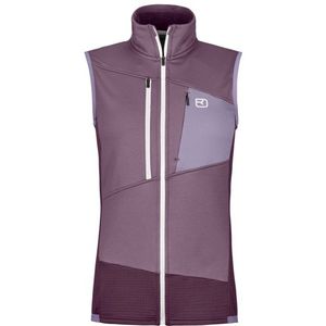 Ortovox - Fleece Grid Vest - Fleecebodywarmer - Purper