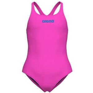 Arena Girls Team Swimsuit Swim Pro Solid Badpak (Kinderen |roze)