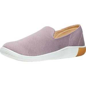 Keen Womens KNX Knit Slip-On Barefootschoenen (Dames |toadstool /pink)