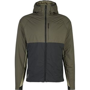 Stoic MountainWool60 JokkmokkSt Hybrid Hoody Isolatiejack (Heren |olijfgroen)