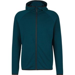 Heber Peak MerinoBlend SaplingHe II Zip Hoody Trui met capuchon (Heren |blauw)