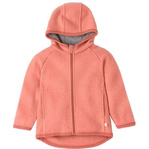 disana Kids Walk-Jacke Zipp Wollen vest (Kinderen |rood)