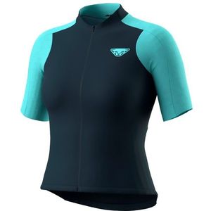 Dynafit Womens Ride Light S/S Full Zip Jersey Fietsshirt (Dames |blauw)
