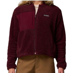 Columbia Womens Stellar Path Fleece Bomber Full Zip Fleecevest (Dames |rood)