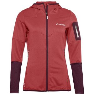 Vaude Womens Monviso Fleece Jacket II Fleecevest (Dames |rood)