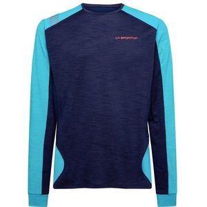 La Sportiva Beyond Long Sleeve Sportshirt (Heren |blauw)
