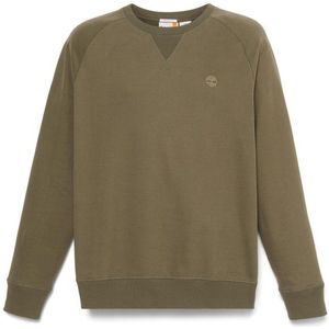 Timberland Exeter River Loopback Crew Neck Sweatshirt Trui (Heren |olijfgroen)