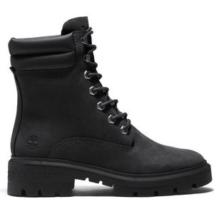 Timberland Womens Cortina Valley Mid Lace Up Waterproof Boot Hoge schoenen (Dames |zwart |waterdicht)