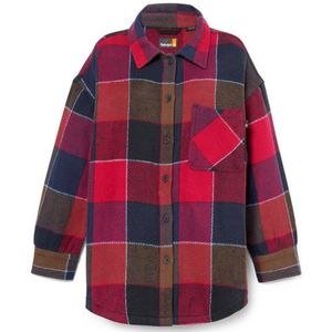 Timberland Womens Heavy Flannel Long Overshirt Vrijetijdsjack (Dames |meerkleurig)