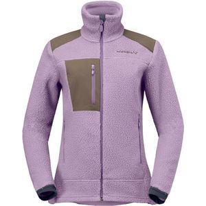 Norrona - Womens Trollveggen Warm3 - Fleecevest - Roze