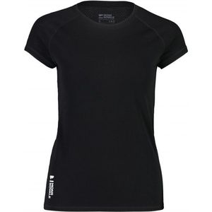 Mons Royale Womens Bella Tech Tee Merino-ondergoed (Dames |zwart)
