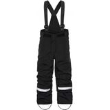 Didriksons - Kids Idre Pants 6 - Skibroek - Zwart - Waterdicht