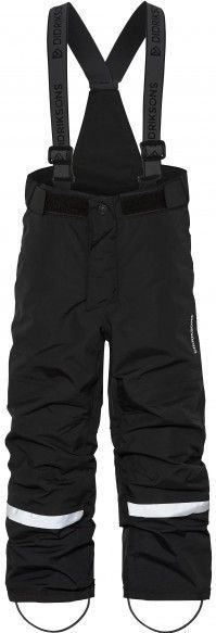Didriksons - Kids Idre Pants 6 - Skibroek - Zwart - Waterdicht