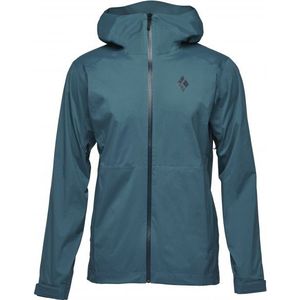 Black Diamond Stormline Stretch Rain Shell Regenjas (Heren |blauw |waterdicht)