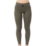 Eivy - Pocket Wool Rib Tights - Merino-ondergoed - Bruin