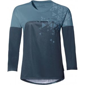 Vaude Womens Moab L/S T-Shirt V Sportshirt (Dames |blauw)