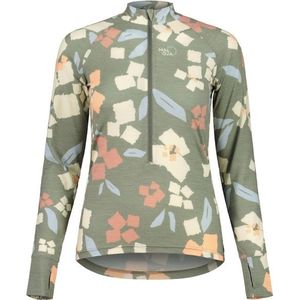 Maloja Womens TraunseeM Wollen trui (Dames |olijfgroen)