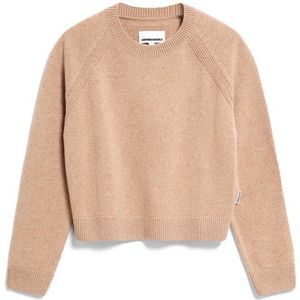 Gebreide Trui - Mélange - Knitwear - Lange Mouw - Losse Pasvorm