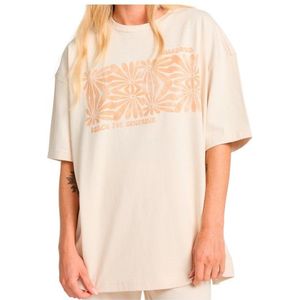 Billabong - Womens Wander Across - T-shirt - Beige/Wit