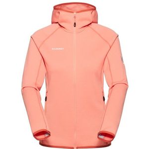 Mammut Womens Aconcagua Midlayer Hooded Jacket Fleecevest (Dames |rood)