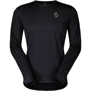 Scott - Endurance Tech L/S - Hardloopshirt - Zwart - 100% Polyester