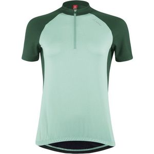 Löffler Womens Bike Jersey Half-Zip Essence Mid Fietsshirt (Dames |groen)
