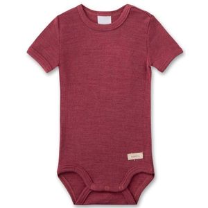 Sanetta Kids Wool Body S/S Merino-ondergoed (Kinderen |rood)